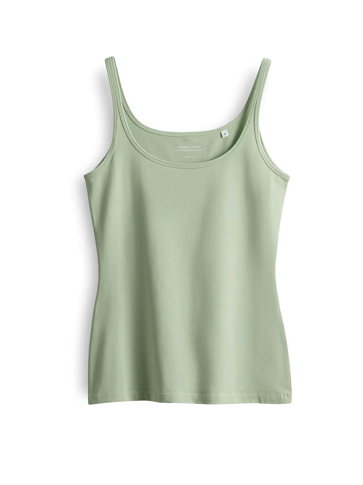 OPUS | Basic Top "Daily A" | grün